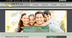 Desktop Screenshot of mydentaltouch.com